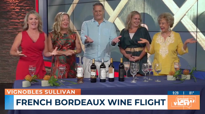 French Bordeaux Wine Flight: A Suncoast Summer Sipper